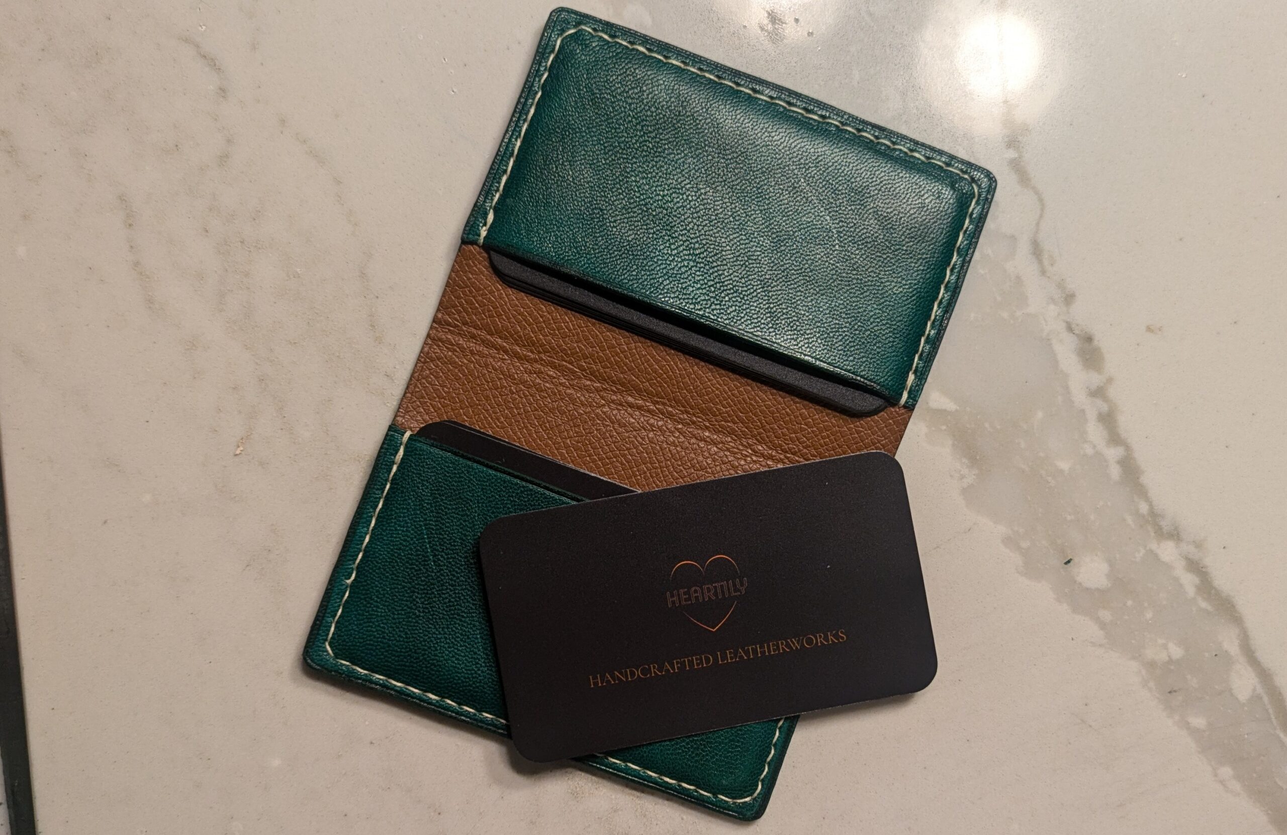 [JILLSTUART]★HEART★LEATHER BUSINESS CARD HOLDER Leather Business Card Holder – Cobblestone Shoppes